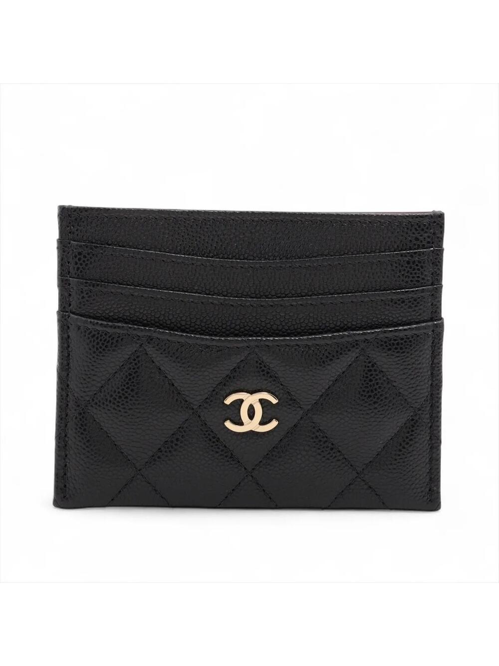 Chanel Matelasse Caviar Skin Card Case #279963C65B